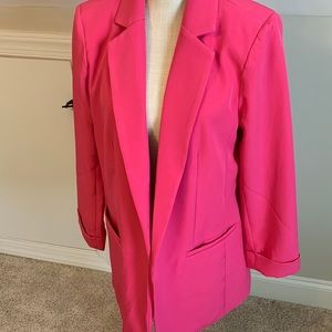 Fushia blazer